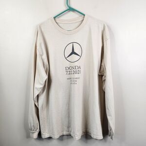Kanye West RARE Donda Mercedes Benz Stadium 7.22.2021 Listening Party LS Tee XL